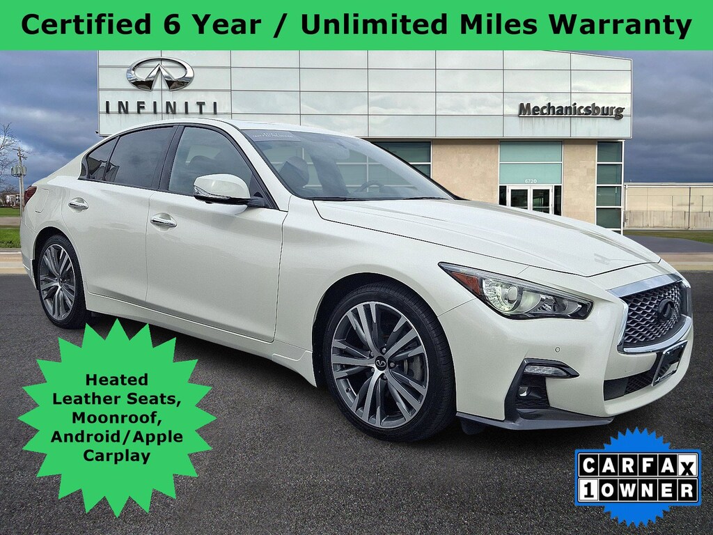 Certified 2022 INFINITI Q50 SENSORY SENSORY AWD