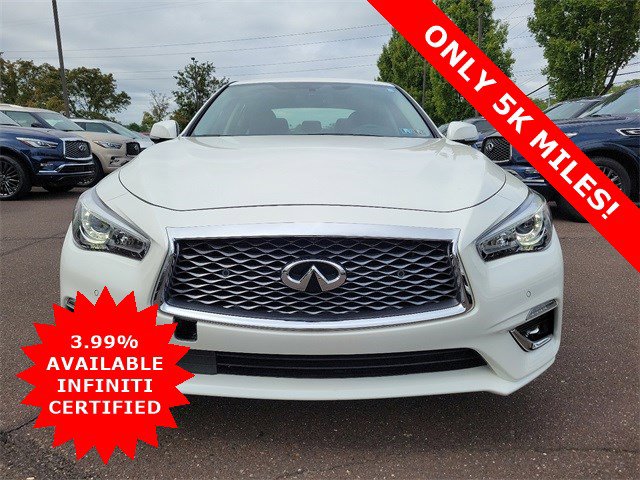 Certified 2023 INFINITI Q50 LUXE with VIN JN1EV7BR4PM543417 for sale in Willow Grove, PA