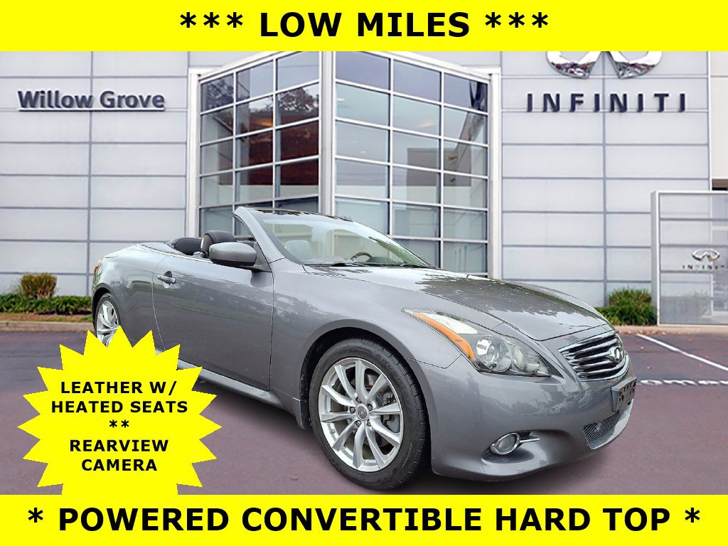 2013 INFINITI G Convertible