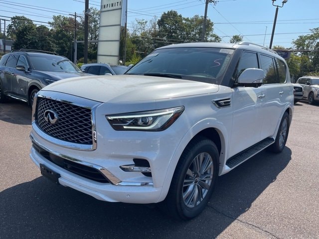 Certified 2024 INFINITI QX80 Luxe 4WD with VIN JN8AZ2AE8R9329915 for sale in Willow Grove, PA