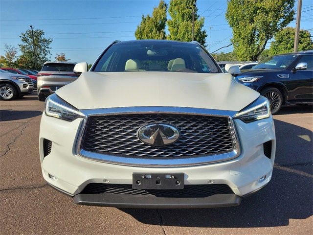 Certified 2021 INFINITI QX50 Autograph with VIN 3PCAJ5DB9MF121286 for sale in Willow Grove, PA