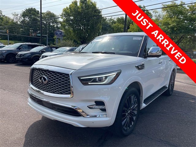 Certified 2024 INFINITI QX80 Sensory 4WD with VIN JN8AZ2BC2R9500333 for sale in Willow Grove, PA