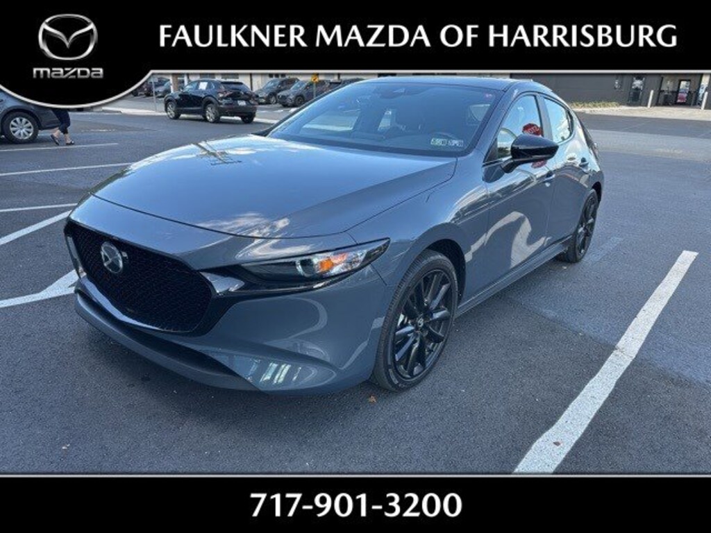 Certified 2022 Mazda Mazda3 Hatchback Carbon Edition Carbon Edition Auto FWD