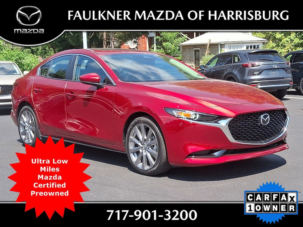 Certified 2024 Mazda Mazda3 Sedan 2.5 S Preferred 2.5 S Preferred FWD