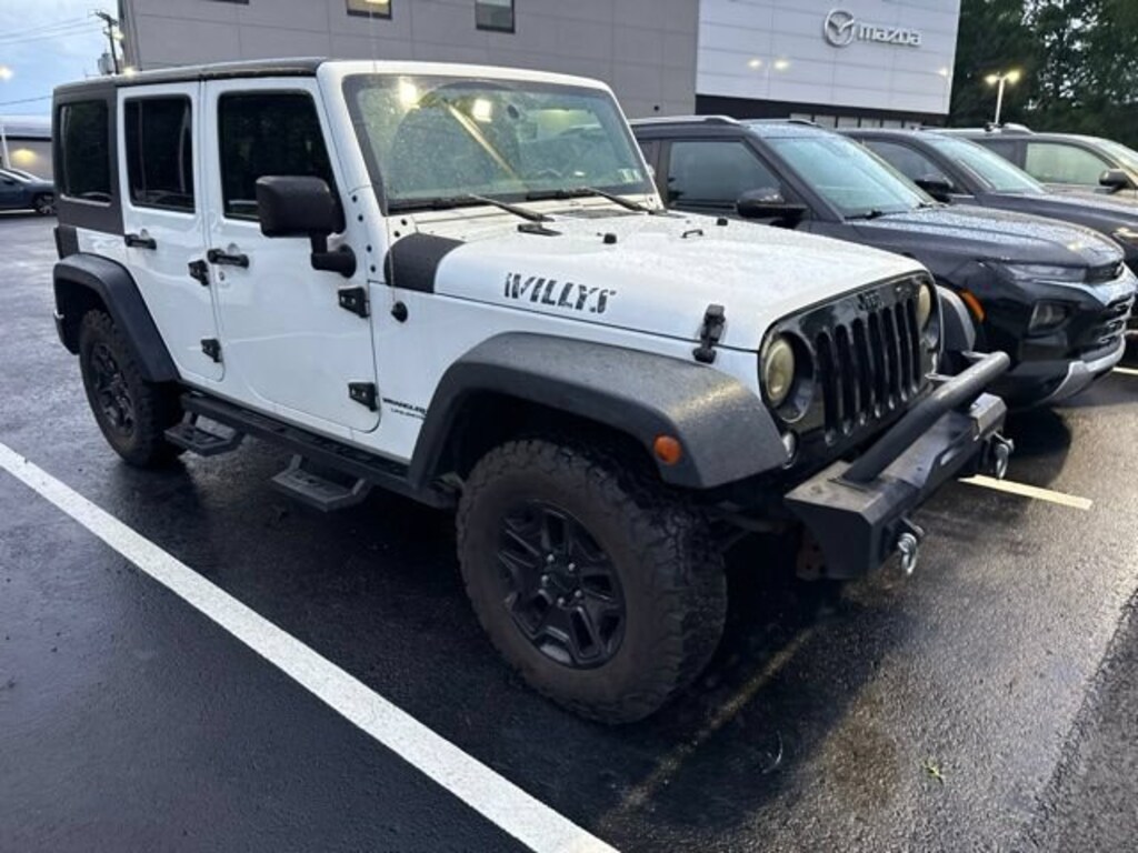 Used 2018 Jeep Wrangler JK Unlimited Willys Wheeler W Willys Wheeler W 4x4