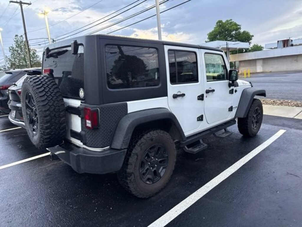 Used 2018 Jeep Wrangler JK Unlimited Willys Wheeler W Willys Wheeler W 4x4