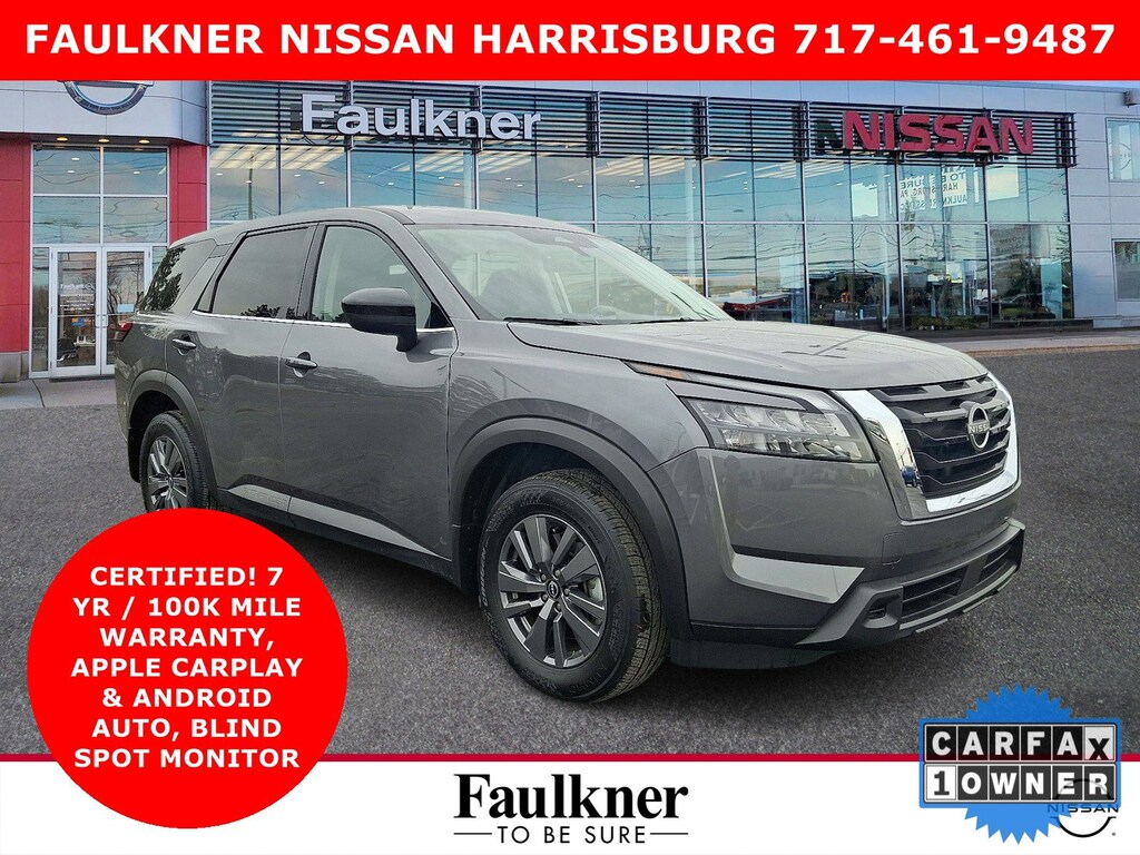 Certified 2025 Nissan Pathfinder S S 4WD