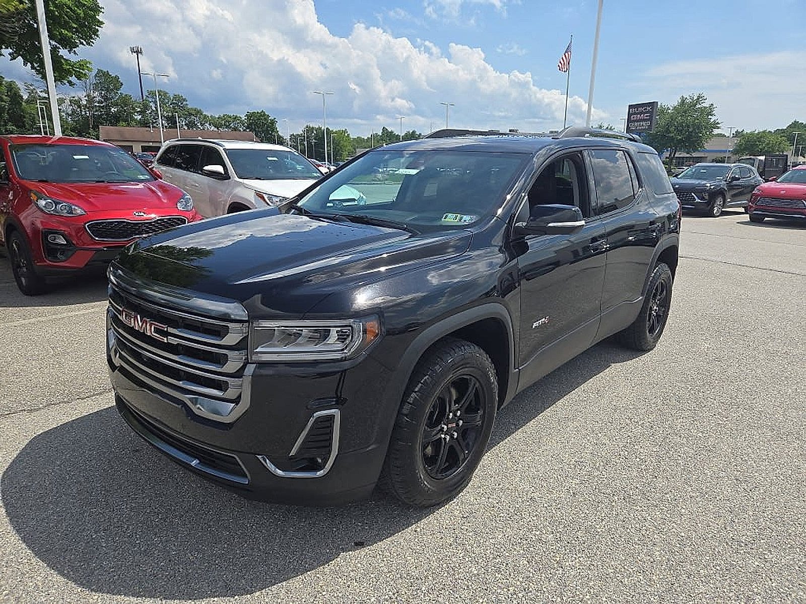Certified 2023 GMC Acadia AT4 with VIN 1GKKNLLS4PZ181011 for sale in West Chester, PA