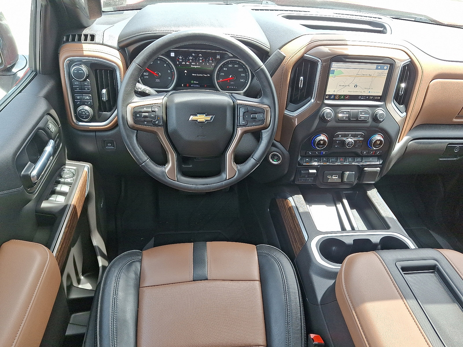 Certified 2021 Chevrolet Silverado 1500 High Country with VIN 3GCUYHET3MG168549 for sale in West Chester, PA