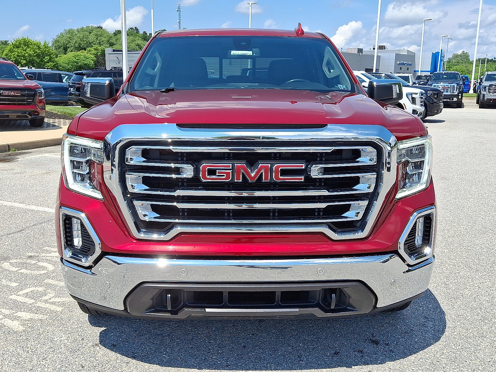 Used 2021 GMC Sierra 1500 SLT with VIN 3GTU9DET0MG168854 for sale in West Chester, PA
