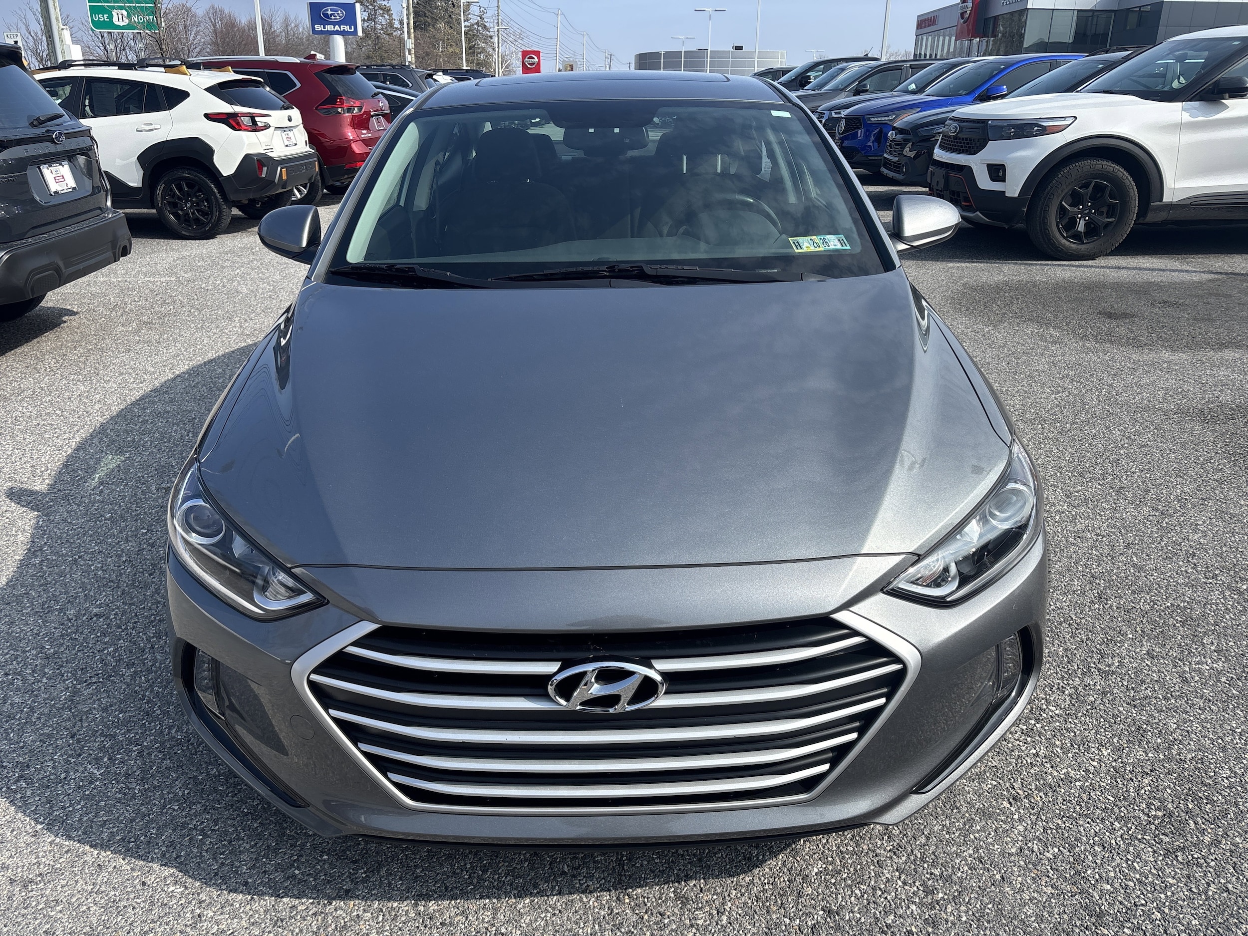 Used 2017 Hyundai Elantra Value Edition with VIN KMHD84LF5HU244986 for sale in Mechanicsburg, PA