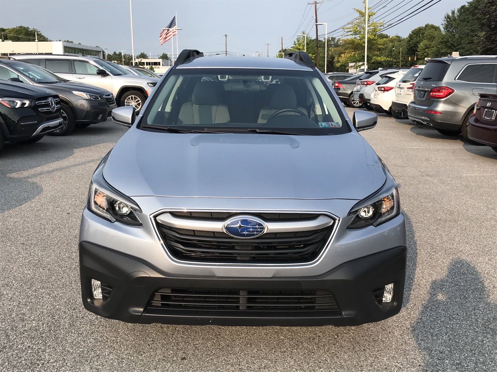 Certified 2022 Subaru Outback Premium with VIN 4S4BTACC9N3110915 for sale in Mechanicsburg, PA