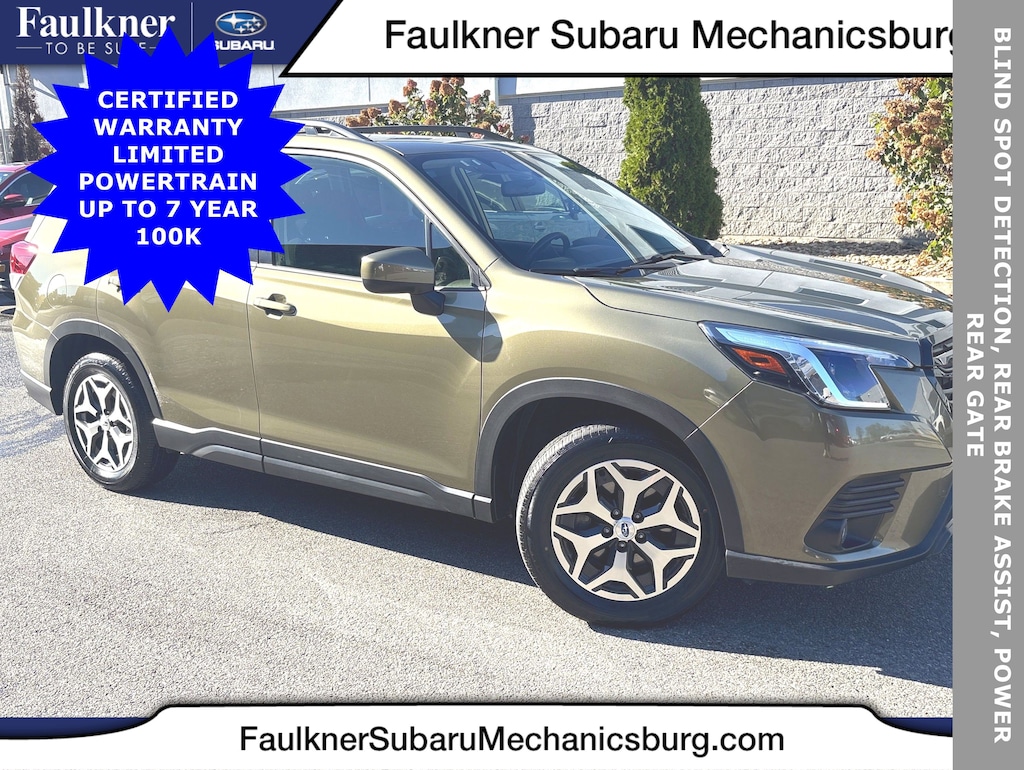 Certified 2023 Subaru Forester Premium CVT