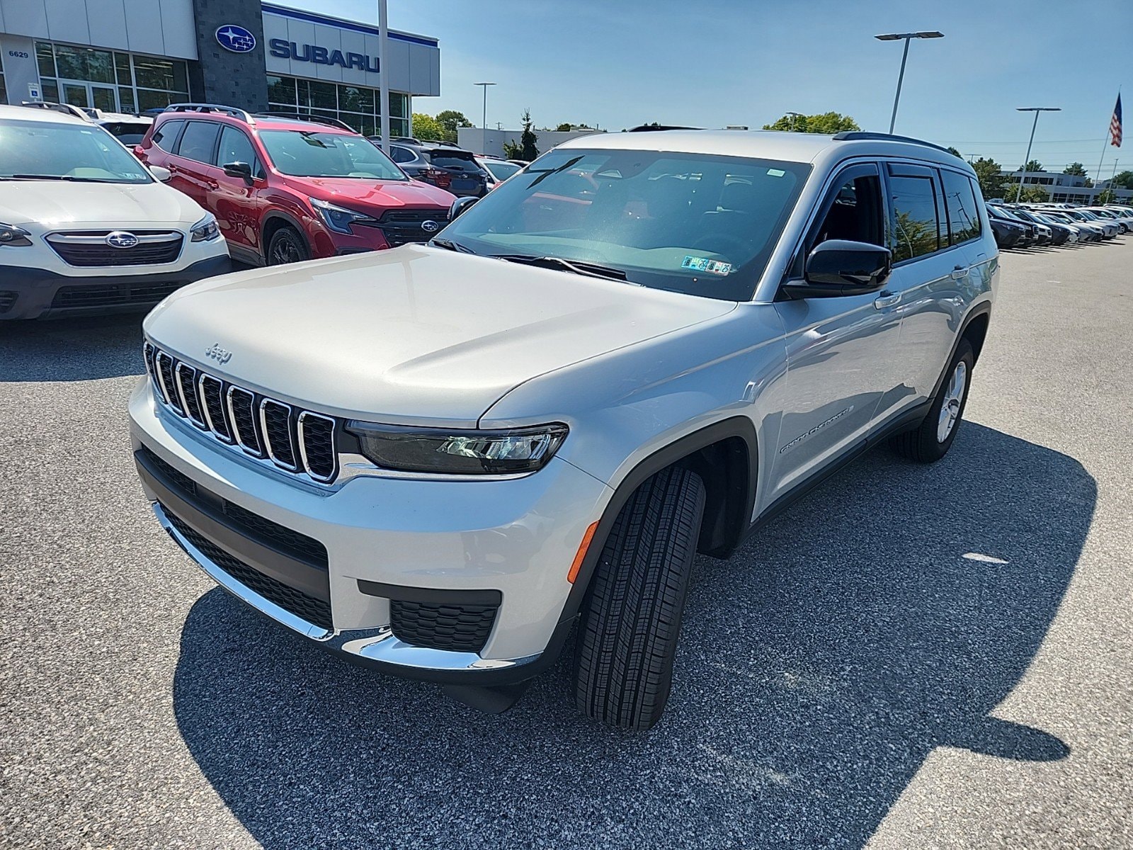 Used 2024 Jeep Grand Cherokee L Laredo with VIN 1C4RJKAG9R8567978 for sale in Mechanicsburg, PA