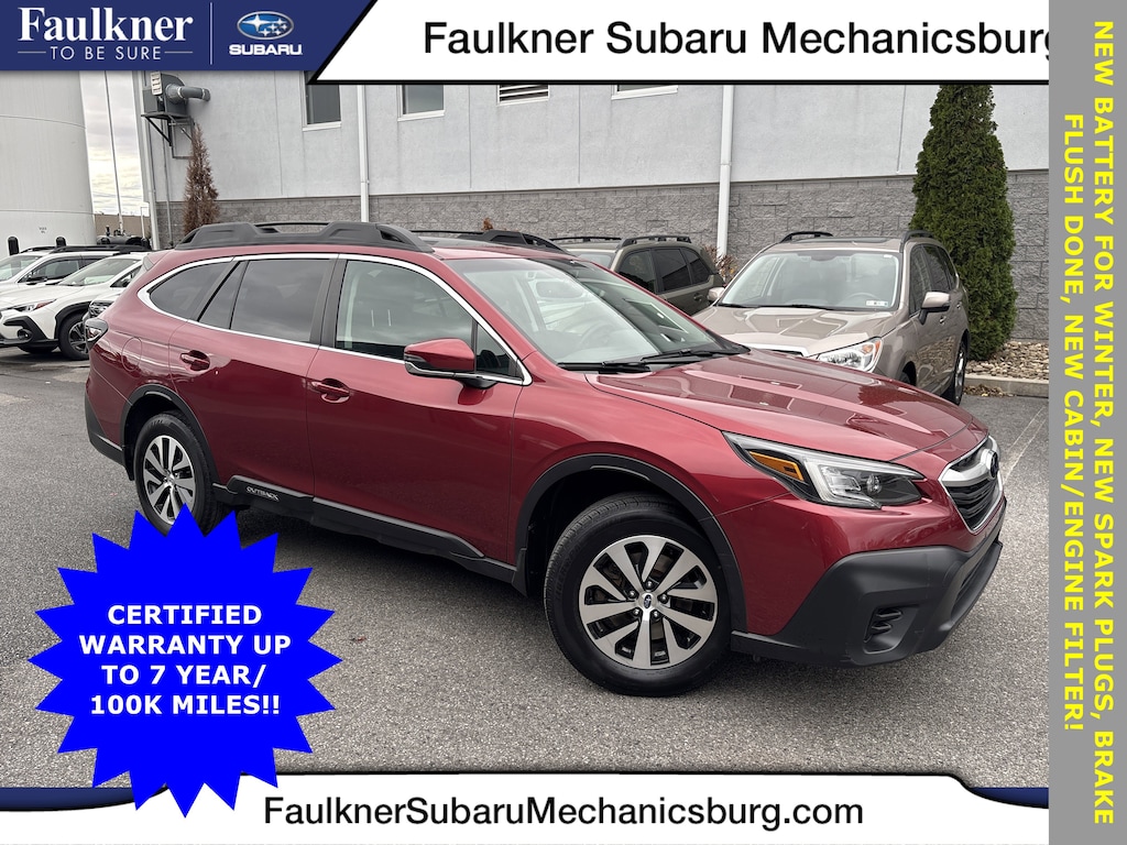 Certified 2021 Subaru Outback Premium Premium CVT