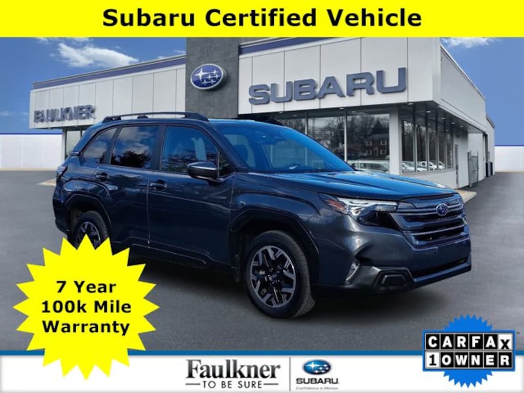 Certified 2025 Subaru Forester Premium SUV