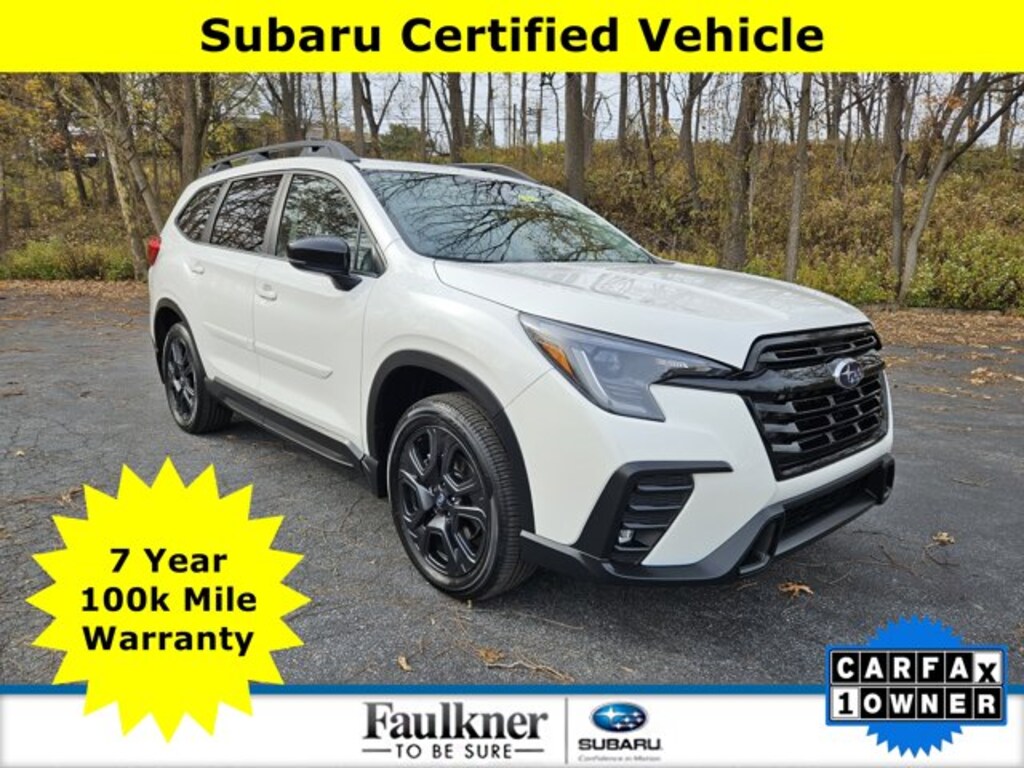 Certified 2025 Subaru Ascent Onyx Edition SUV