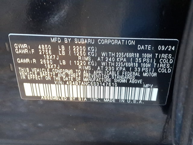 2025 Subaru Outback Limited - Photo 52