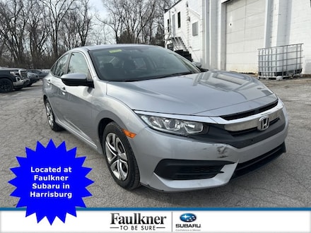 Featured Used 2017 Honda Civic Sedan LX Sedan for Sale in Harrisburg, PA