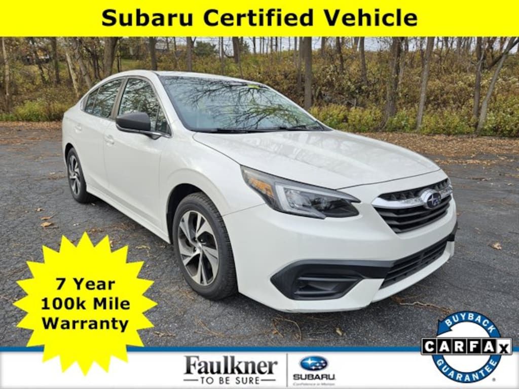 Certified 2020 Subaru Legacy Sedan