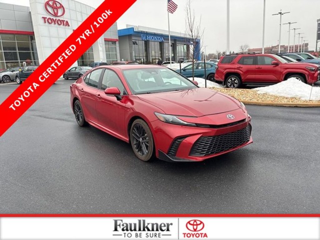 Certified 2025 Toyota Camry SE Sedan
