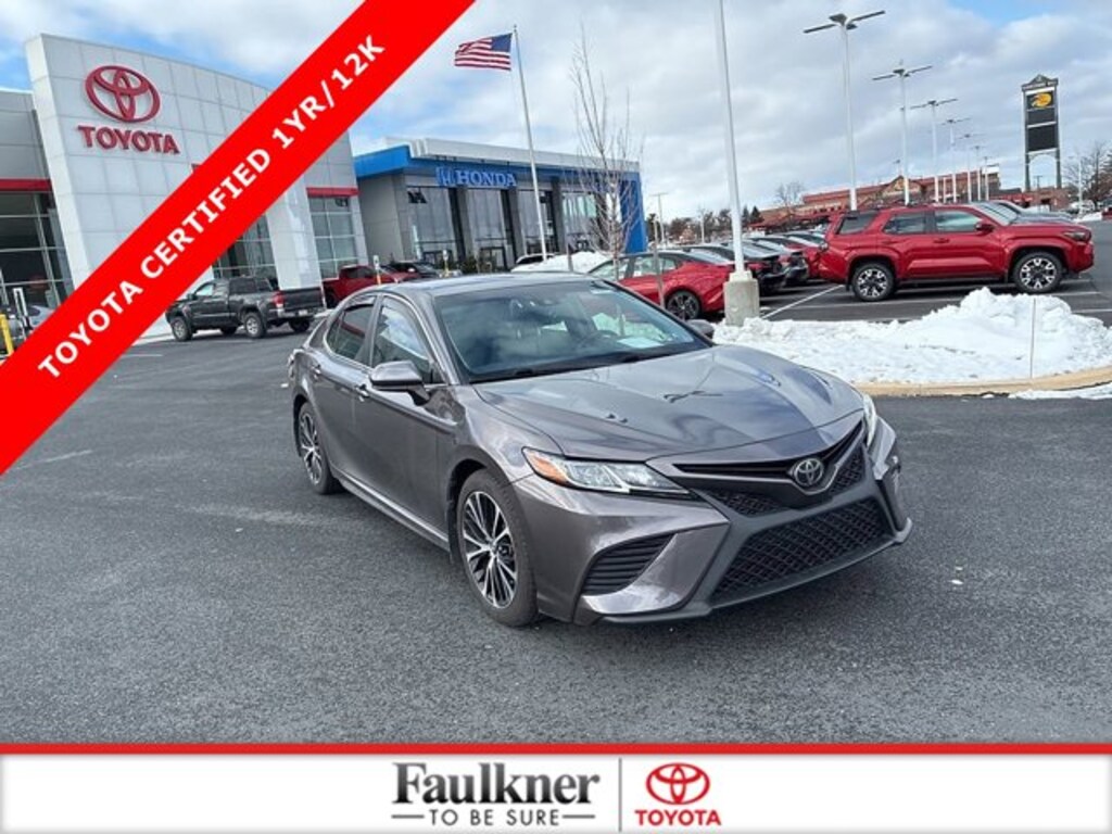 Certified 2019 Toyota Camry SE Sedan