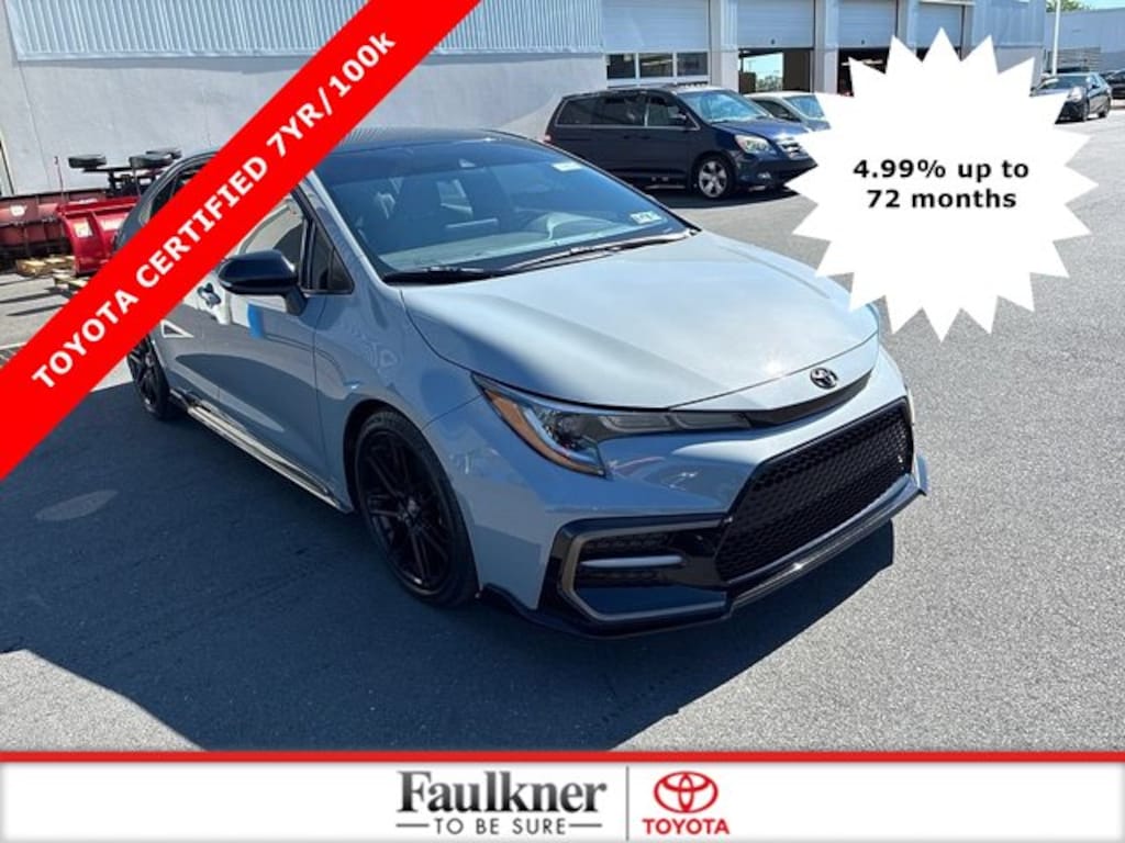 Certified 2022 Toyota Corolla APEX SE Sedan