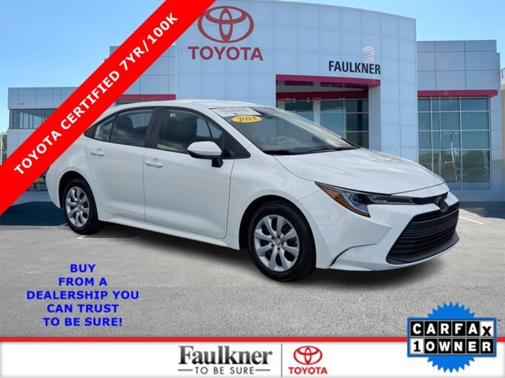 Certified 2024 Toyota Corolla LE Sedan