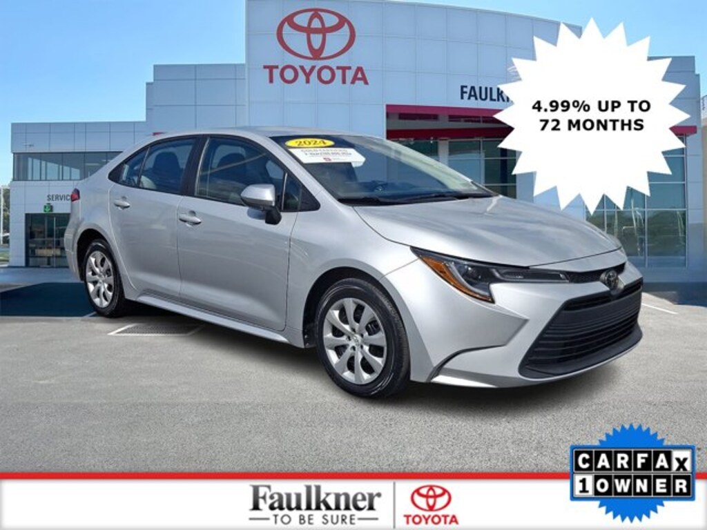 Certified 2024 Toyota Corolla LE Sedan