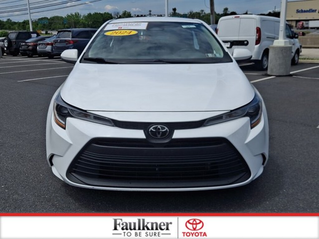 Certified 2024 Toyota Corolla LE Sedan