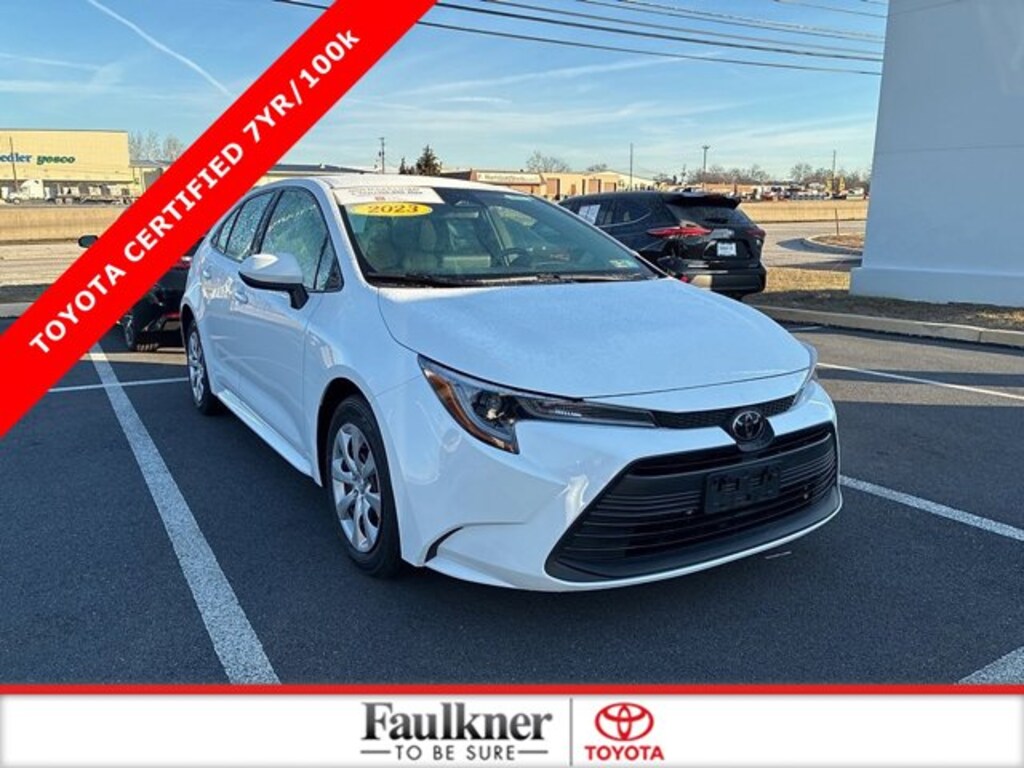 Certified 2023 Toyota Corolla LE Sedan