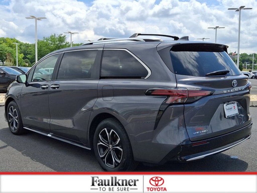 Certified 2025 Toyota Sienna Platinum Van Passenger Van