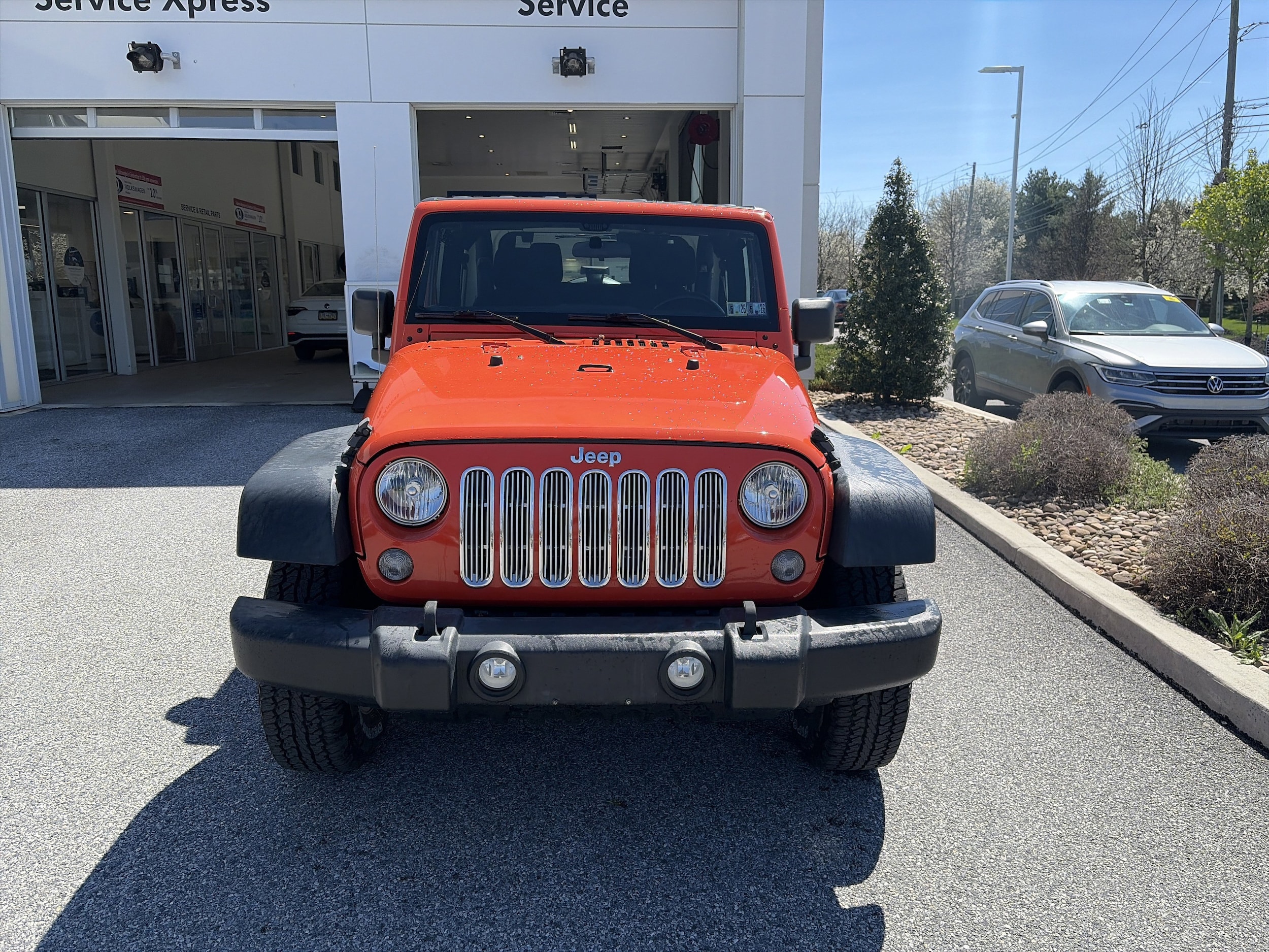 Used 2015 Jeep Wrangler Sport with VIN 1C4AJWAGXFL616151 for sale in Mechanicsburg, PA