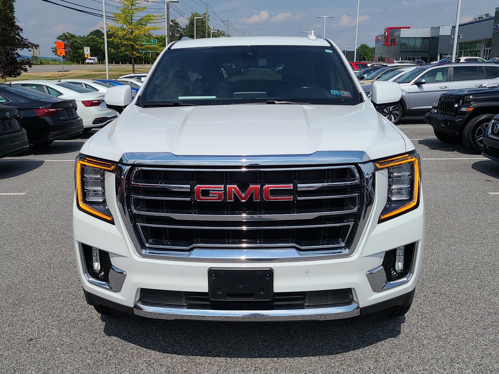 Used 2021 GMC Yukon SLT with VIN 1GKS2BKD1MR284632 for sale in Mechanicsburg, PA