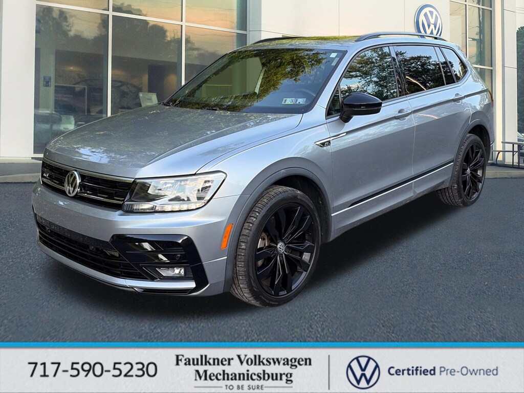 Certified 2021 Volkswagen Tiguan SE R-Line Black 2.0T SE R-Line Black 4MOTION