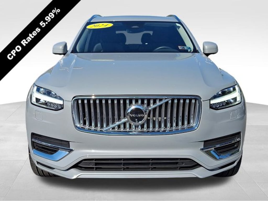 Certified 2024 Volvo XC90 Recharge Plug-In Hybrid T8 Plus Bright Theme 7 Passenger SUV
