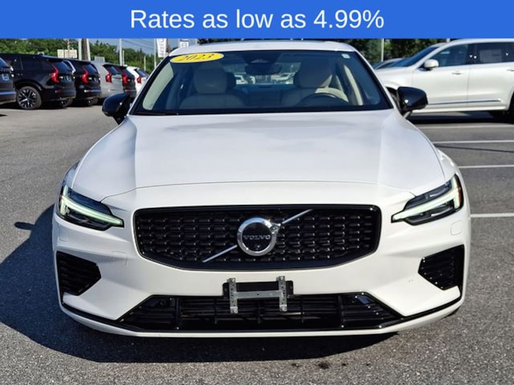 Certified 2023 Volvo S60 Recharge Plug-In Hybrid T8 Plus Dark Theme Sedan