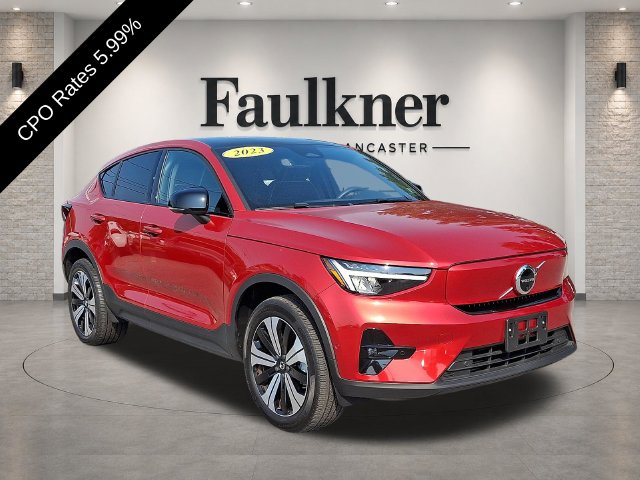 Certified 2023 Volvo C40 Plus with VIN YV4ED3GL1P2029871 for sale in East Petersburg, PA