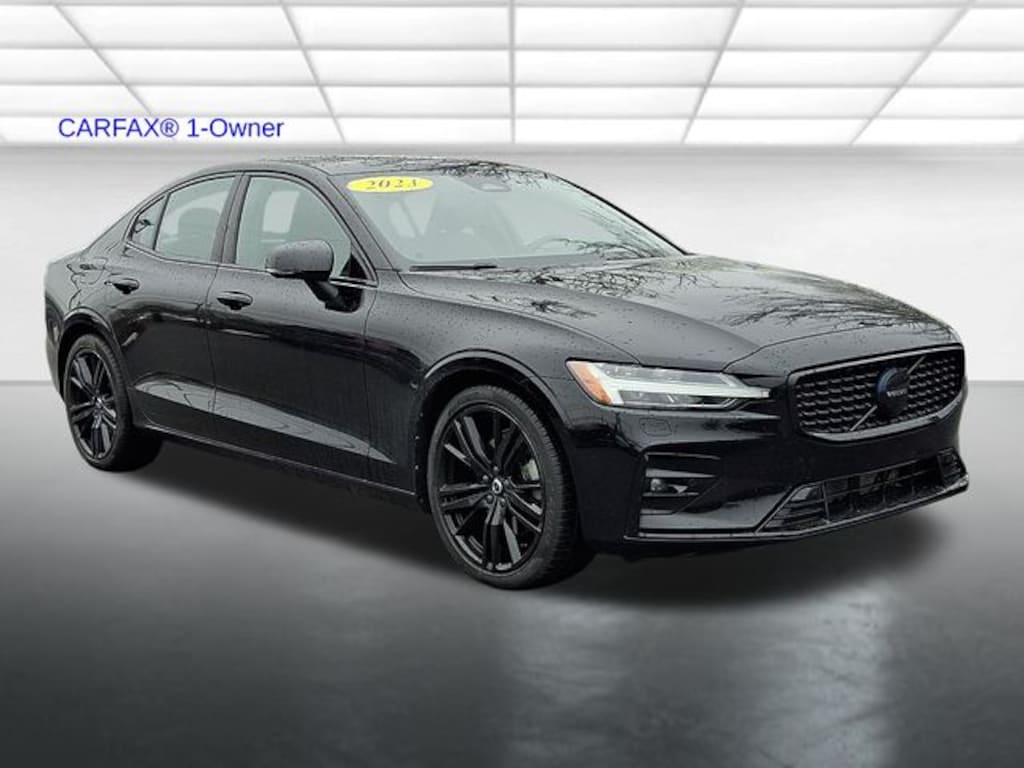 Certified 2023 Volvo S60 B5 Plus Black Edition Sedan