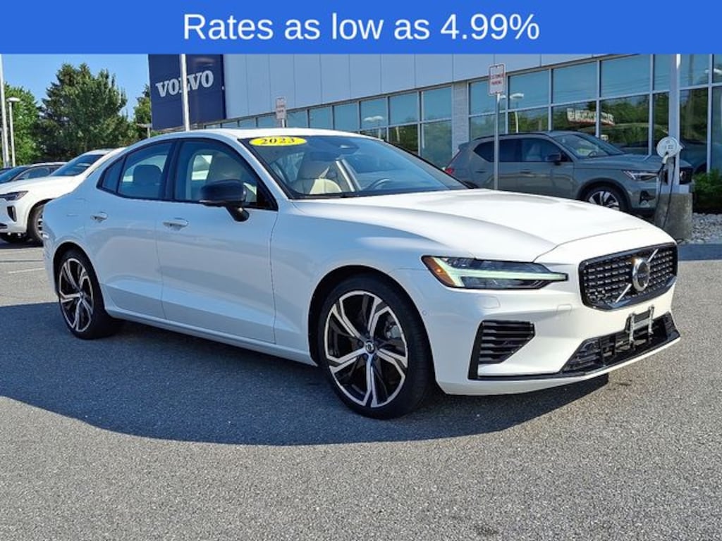 Certified 2023 Volvo S60 Recharge Plug-In Hybrid T8 Plus Dark Theme Sedan