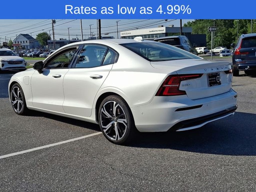 Certified 2023 Volvo S60 Recharge Plug-In Hybrid T8 Plus Dark Theme Sedan