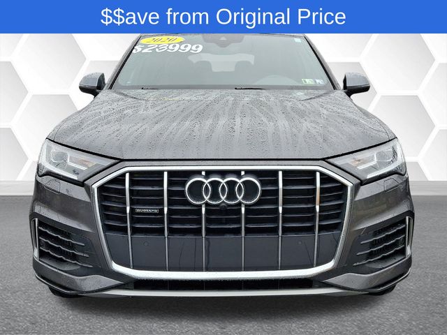 Used 2020 Audi Q7 Premium with VIN WA1AXAF7XLD003652 for sale in East Petersburg, PA