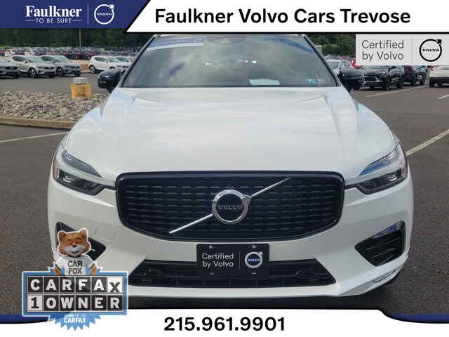 Certified 2021 Volvo XC60 R-Design with VIN YV4102RM3M1886186 for sale in Trevose, PA