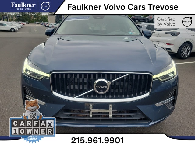 Certified 2022 Volvo XC60 Momentum with VIN YV4L12RK8N1950020 for sale in Trevose, PA