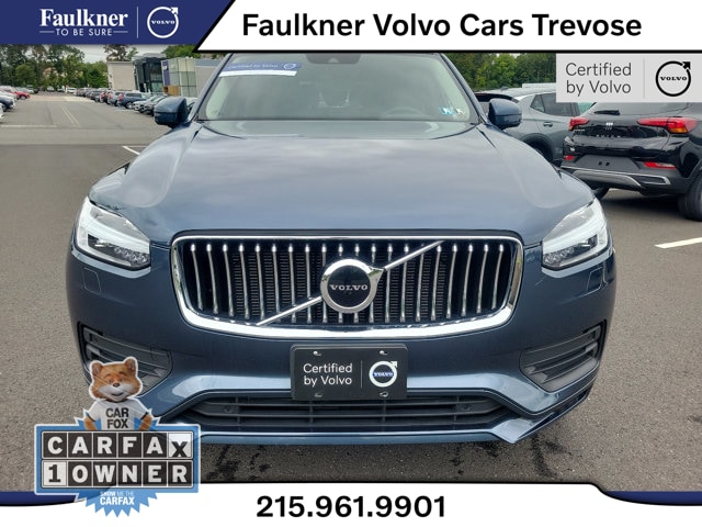 Certified 2021 Volvo XC90 Momentum with VIN YV4A22PK0M1765627 for sale in Trevose, PA