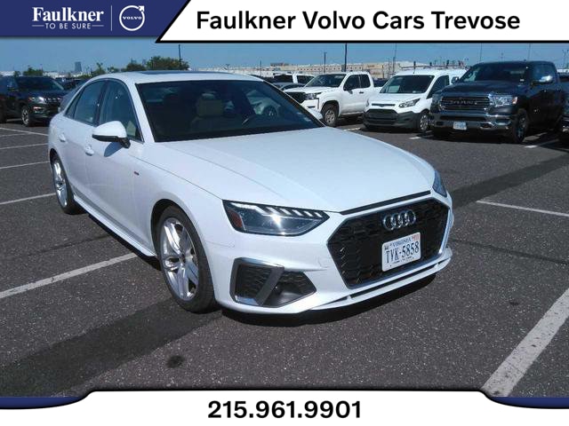 Used 2022 Audi A4 Premium Plus with VIN WAUEAAF42NN014735 for sale in Trevose, PA