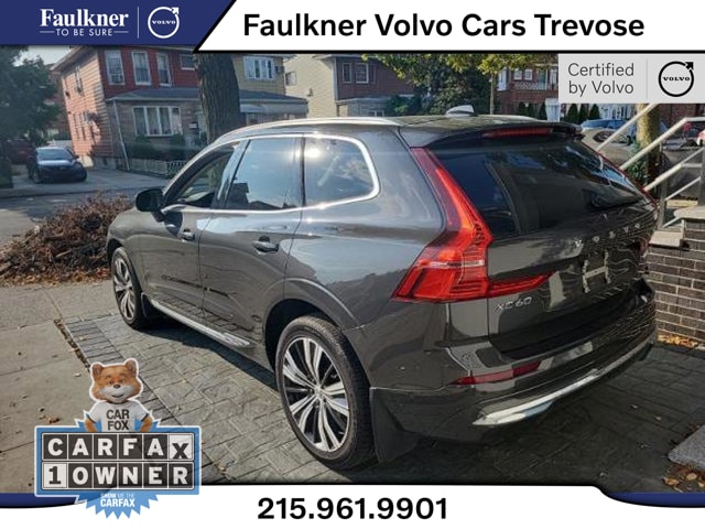 Certified 2022 Volvo XC60 Inscription with VIN YV4L12RL6N1940367 for sale in Trevose, PA