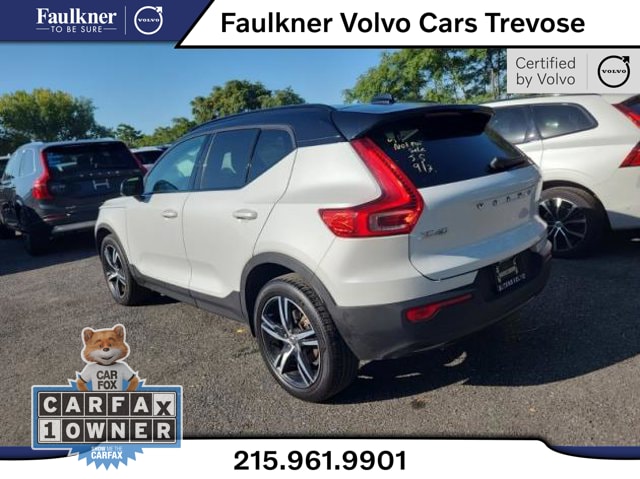 Used 2022 Volvo XC40 R-Design with VIN YV4162UM4N2656139 for sale in Trevose, PA