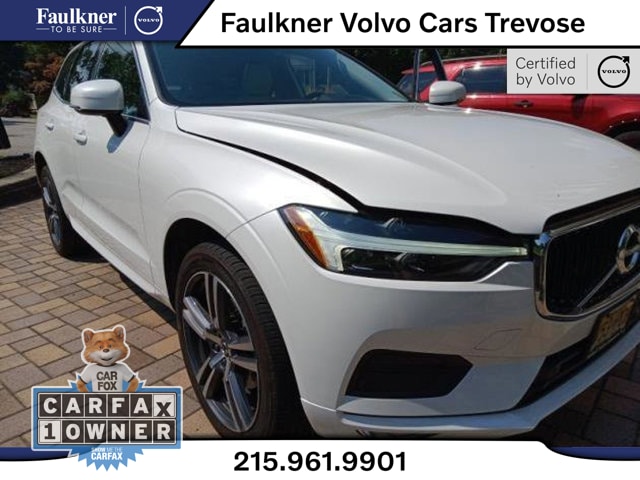 Used 2021 Volvo XC60 Momentum with VIN YV4102RK5M1881893 for sale in Trevose, PA