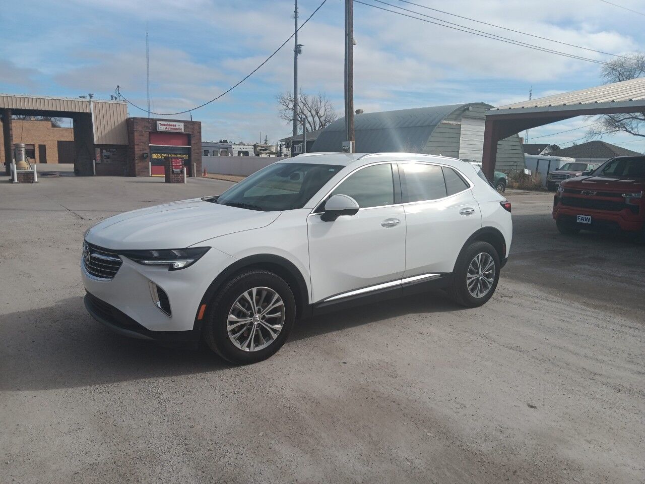 Used 2022 Buick Envision Preferred with VIN LRBAZLR4XND141738 for sale in Arapahoe, NE